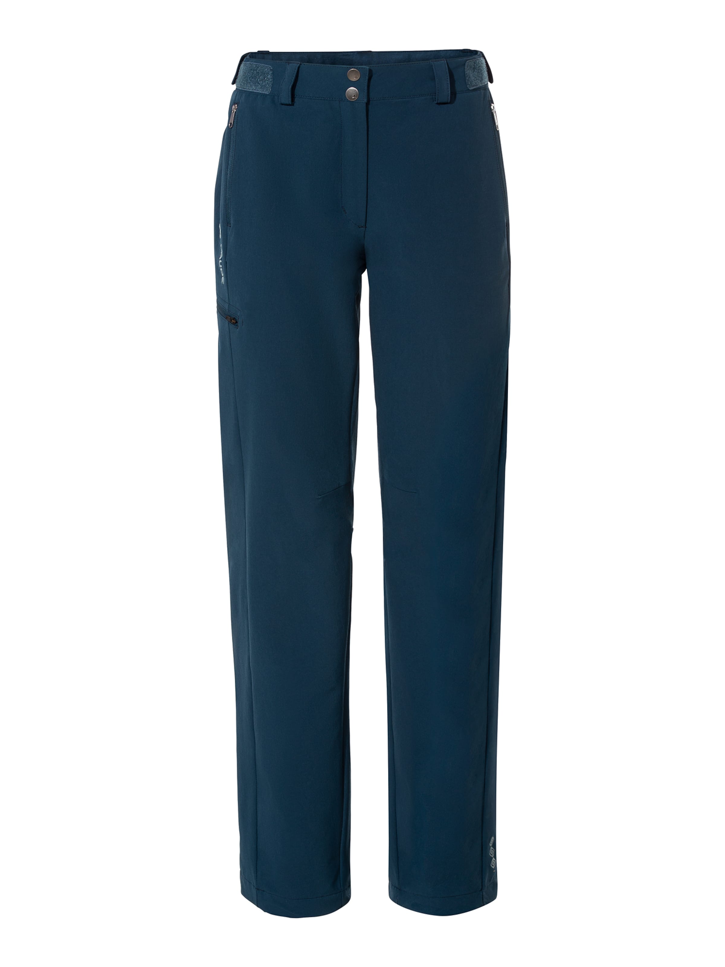 VAUDE Regular Weatherproof pants 'W Skomer Winter P II' in Blue: front