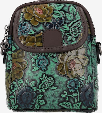 Gaya - Bolso de hombro en verde: frente