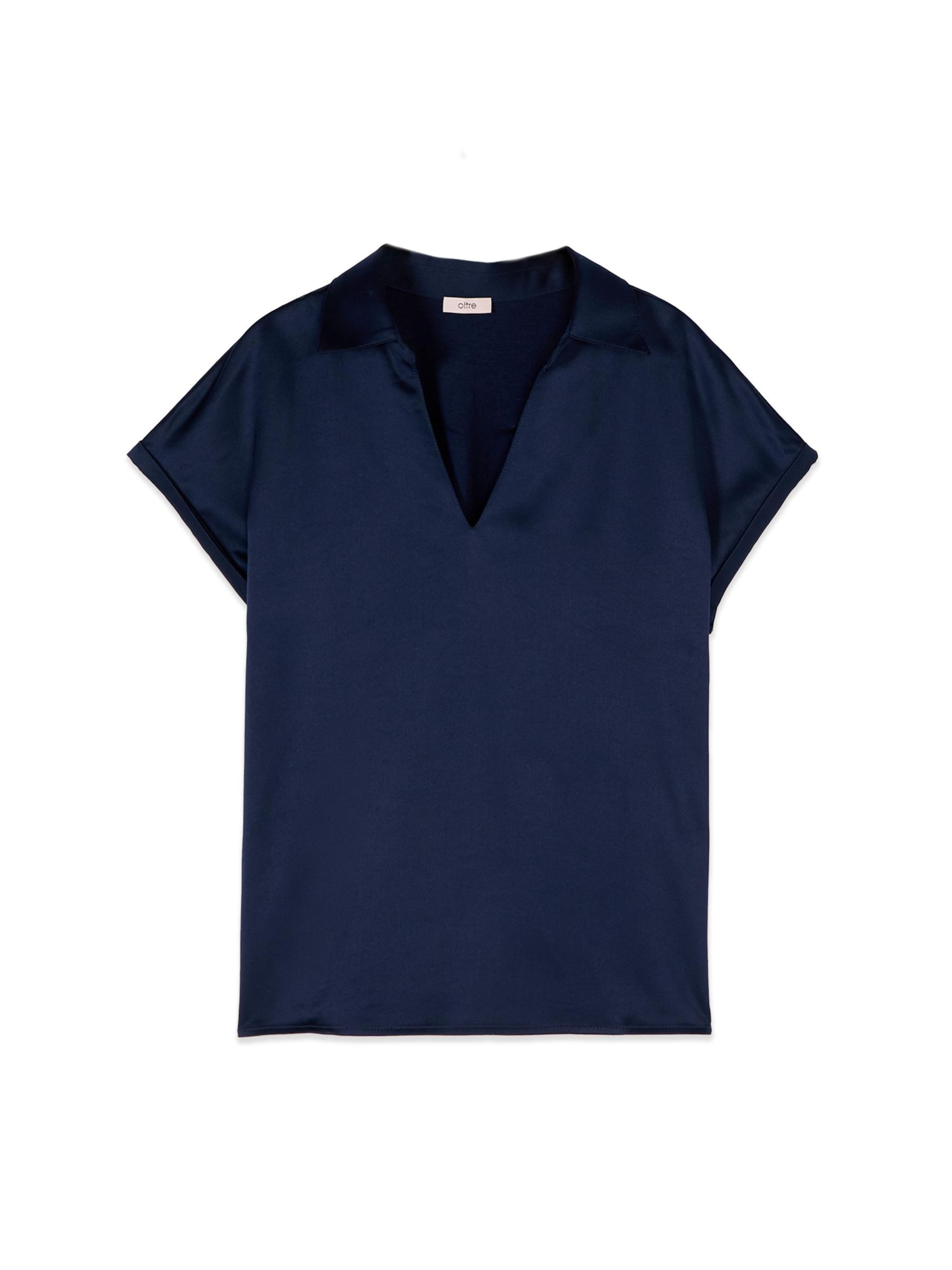 oltre - Top en azul: frente