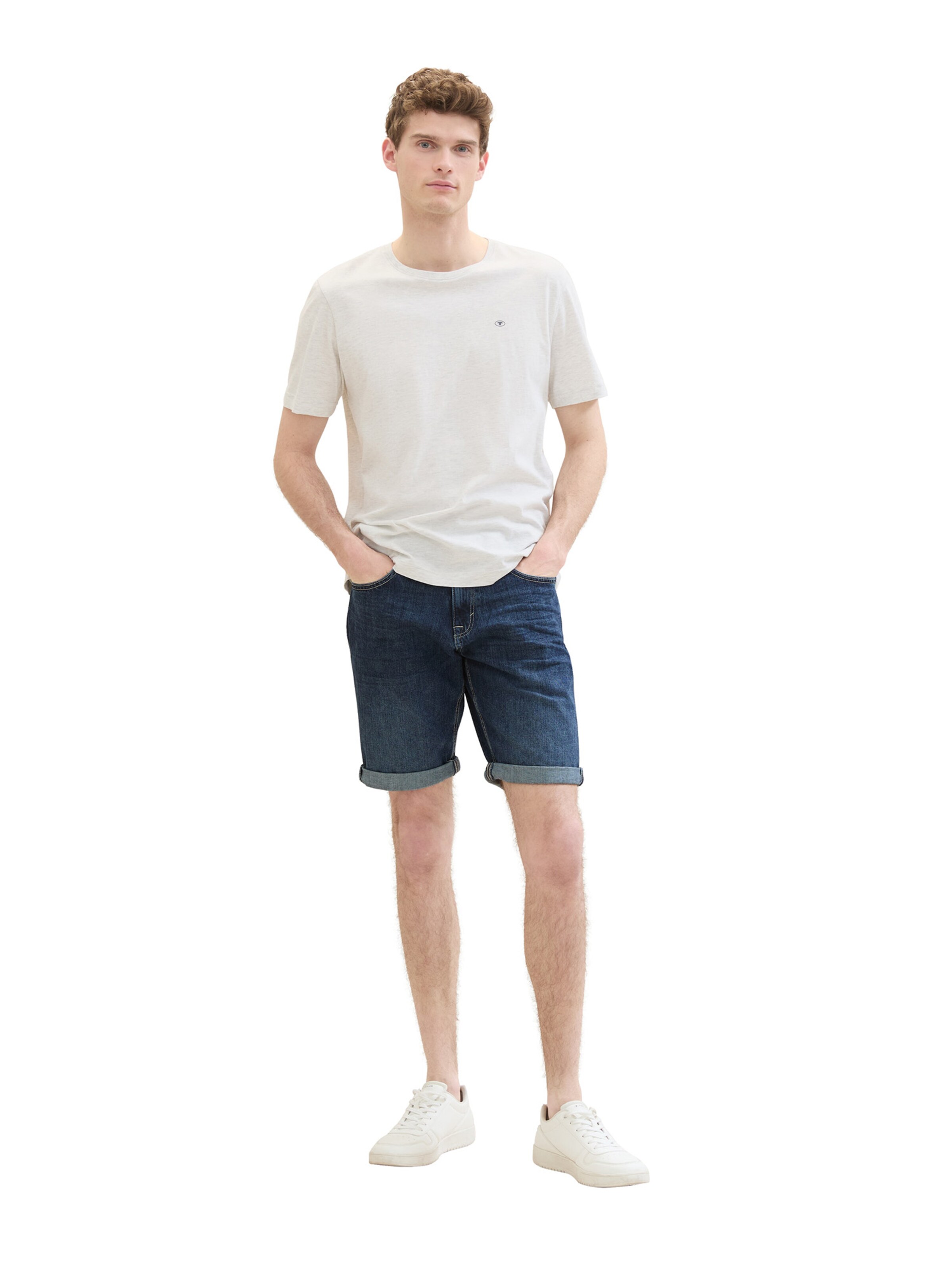 TOM TAILOR Regular Shorts 'Josh' in Blau
