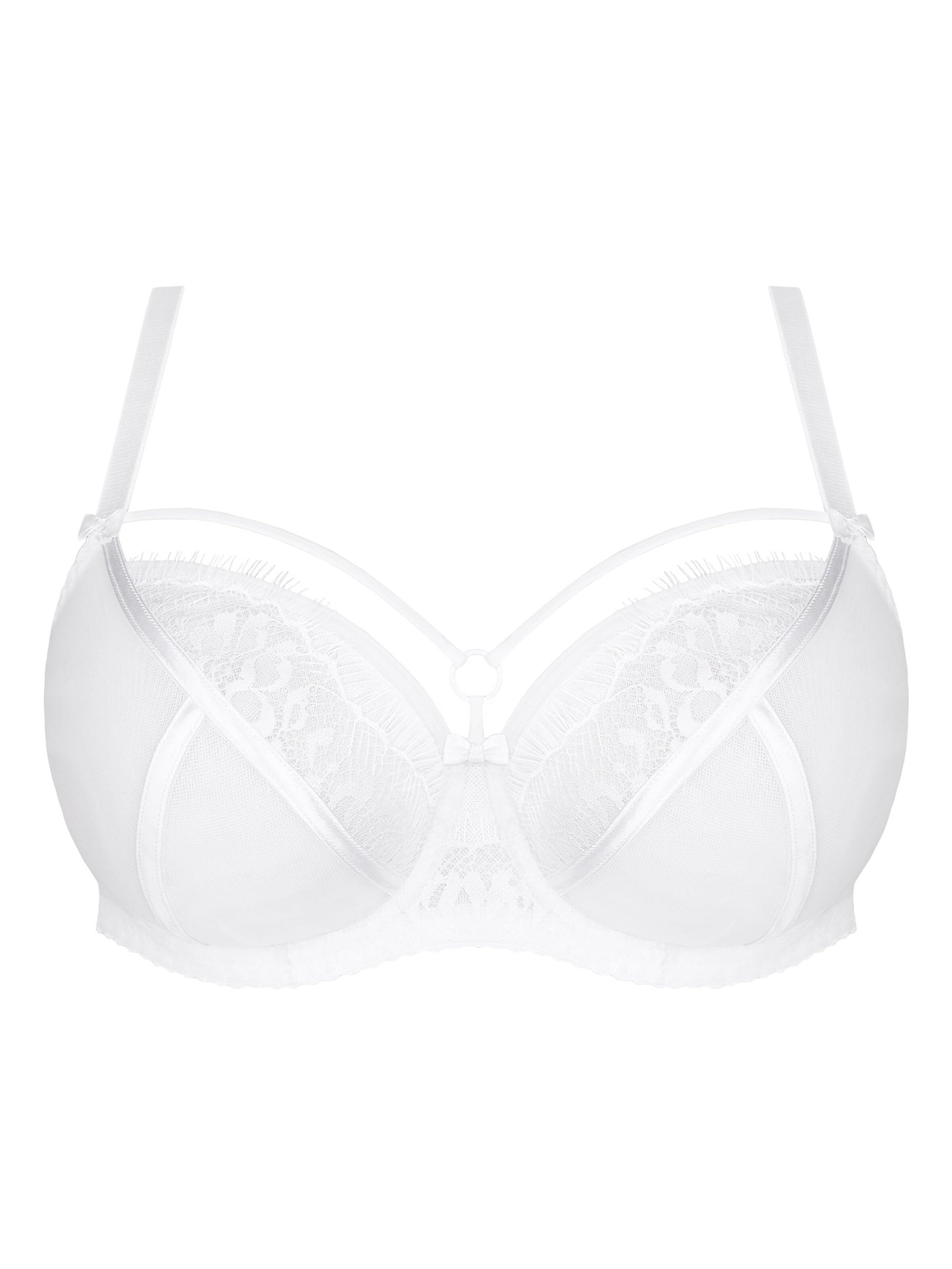 Gorsenia Bra 'K496 Paradise' in White: front