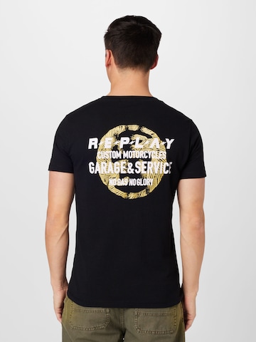 REPLAY T-Shirt in Schwarz