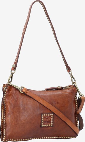 Campomaggi Shoulder Bag in Brown: front