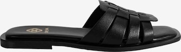 Desa - Zapatos abiertos 'Hausschuhe' en negro: frente