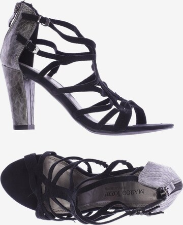 MARCO TOZZI Sandals & High-Heeled Sandals in 37 in Black: front