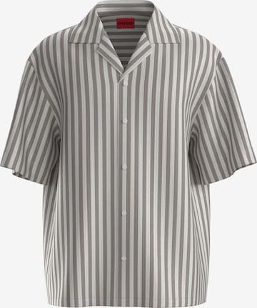 HUGO Comfort Fit Hemd 'Espino' in Beige: Vorderseite