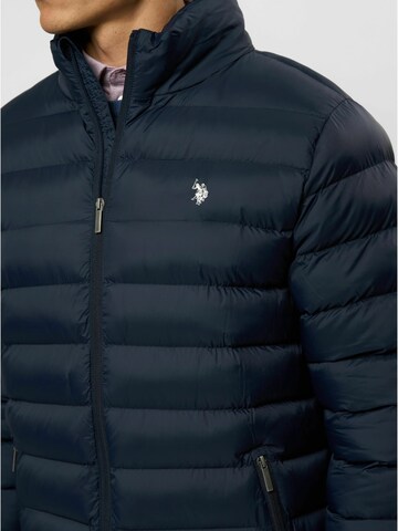 U.S. POLO ASSN. Tussenjas 'Anton' in Blauw