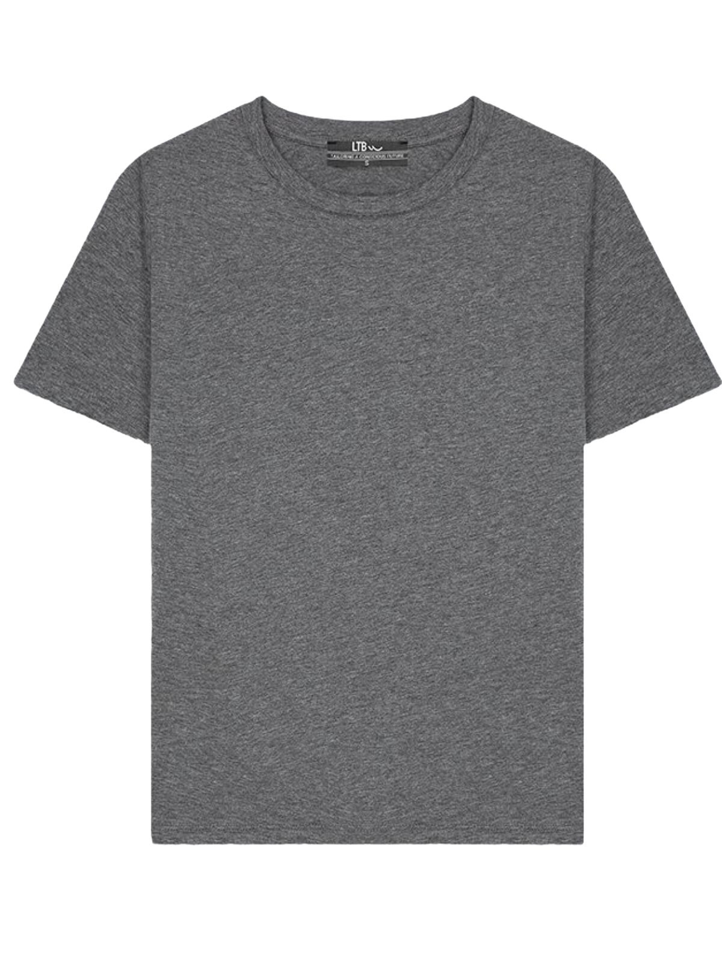 LTB Jeans Shirt in Grijs: voorkant
