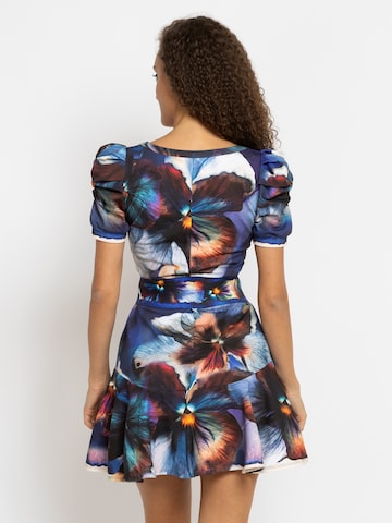 JIORO Jurk 'VIOLET' in Gemengde kleuren