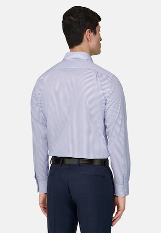 Boggi Milano Regular fit Button Up Shirt in Blue