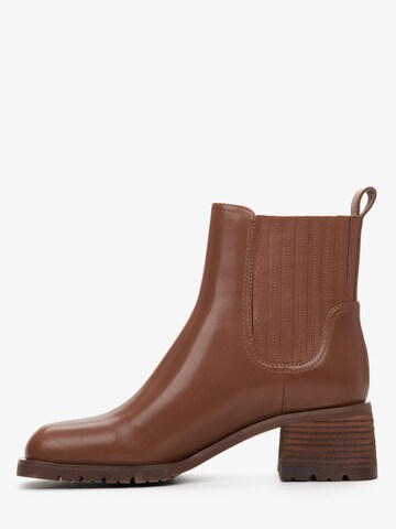 Estro Boots '2317' in Bruin: voorkant