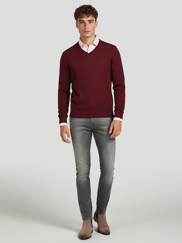 Steppin' out Trui in Rood: voorkant