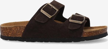 VENEZIA Mules 'Venezia' in Brown: front