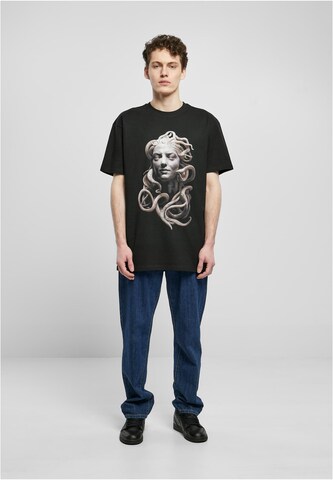 Forgotten Faces Shirt in Schwarz