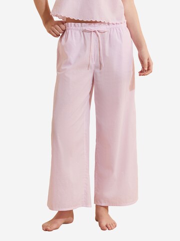Pantaloncini da pigiama 'Time' di ETAM in rosa: frontale
