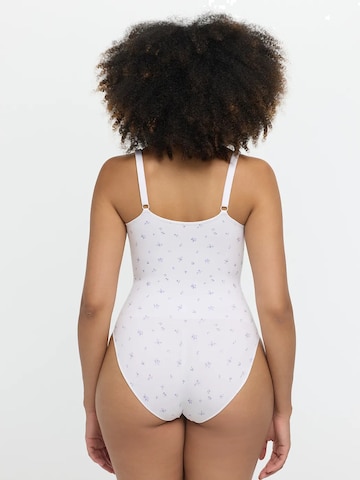 Body modellante di cfab in lilla