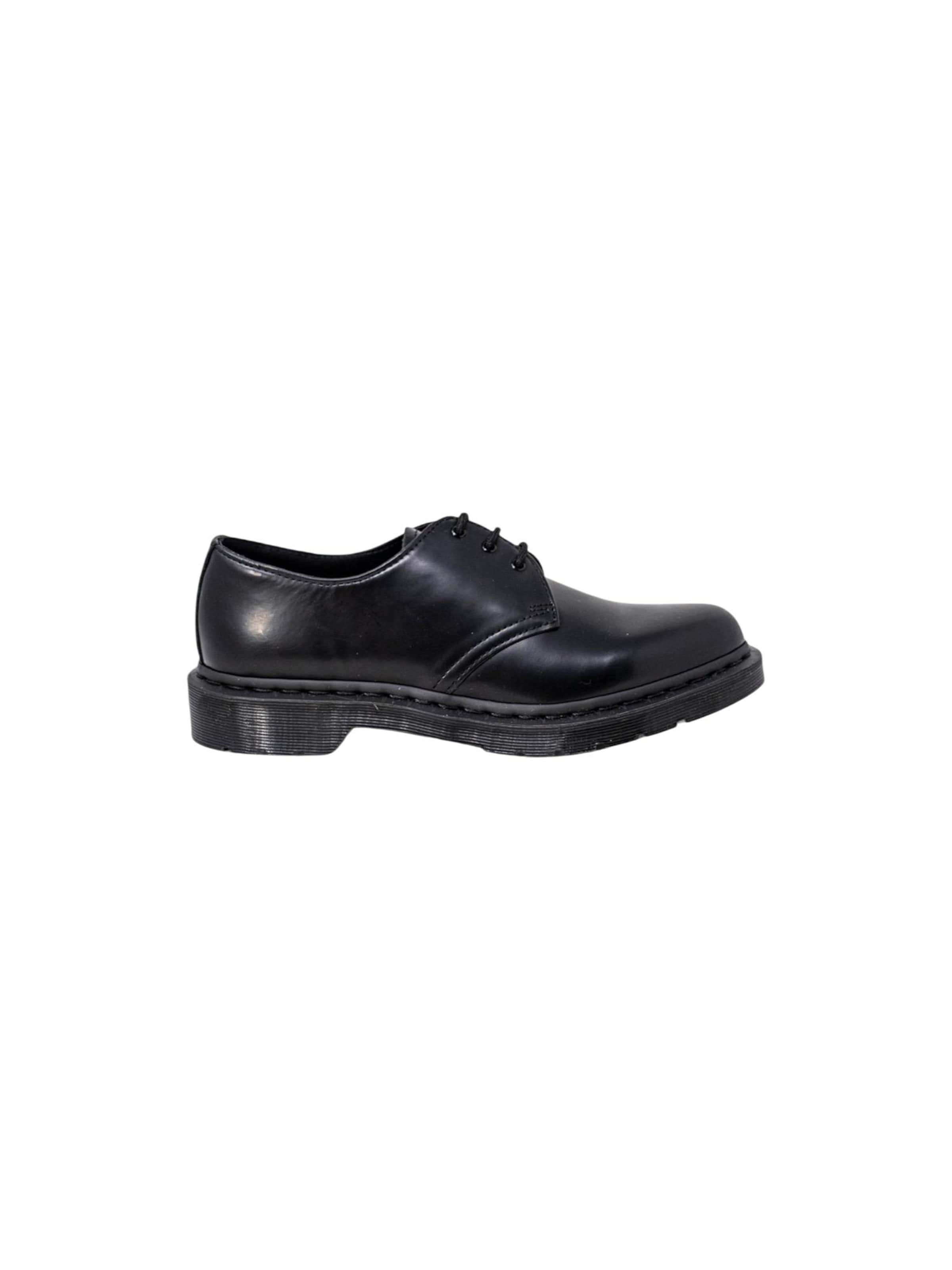 Dr. Martens Veterschoen '1461 MONO SMOOTH 14345001' in de kleur Zwart, Productweergave