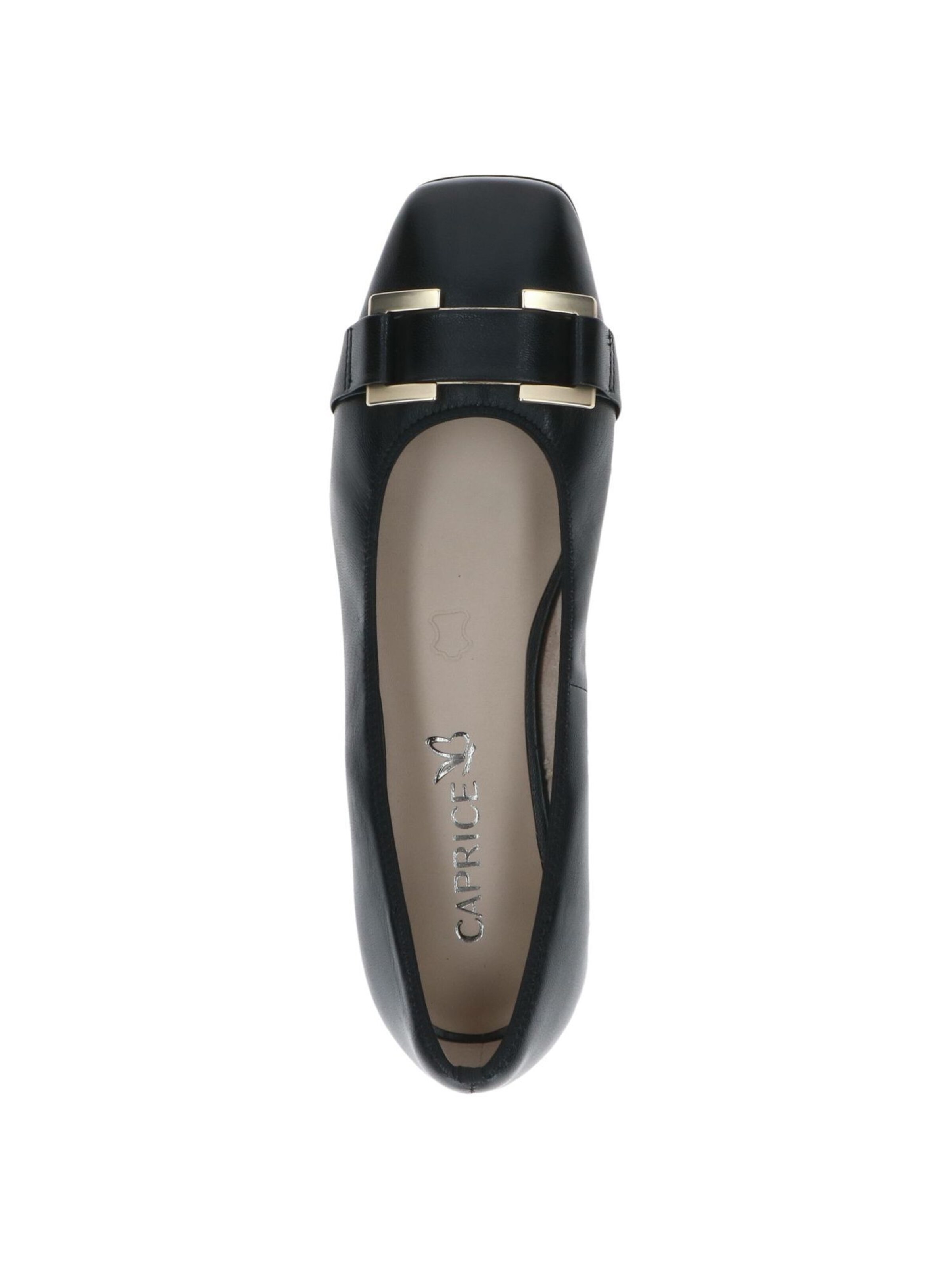 CAPRICE Ballet Flats in Black