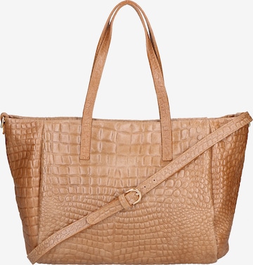 Sac bandoulière Gave Lux en marron : devant