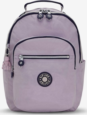 KIPLING Backpack 'SEOUL S' in Purple: front