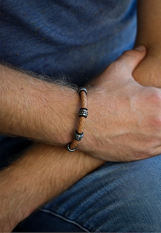 Steelwear Armband 'Madrid' in Silber: Vorderseite