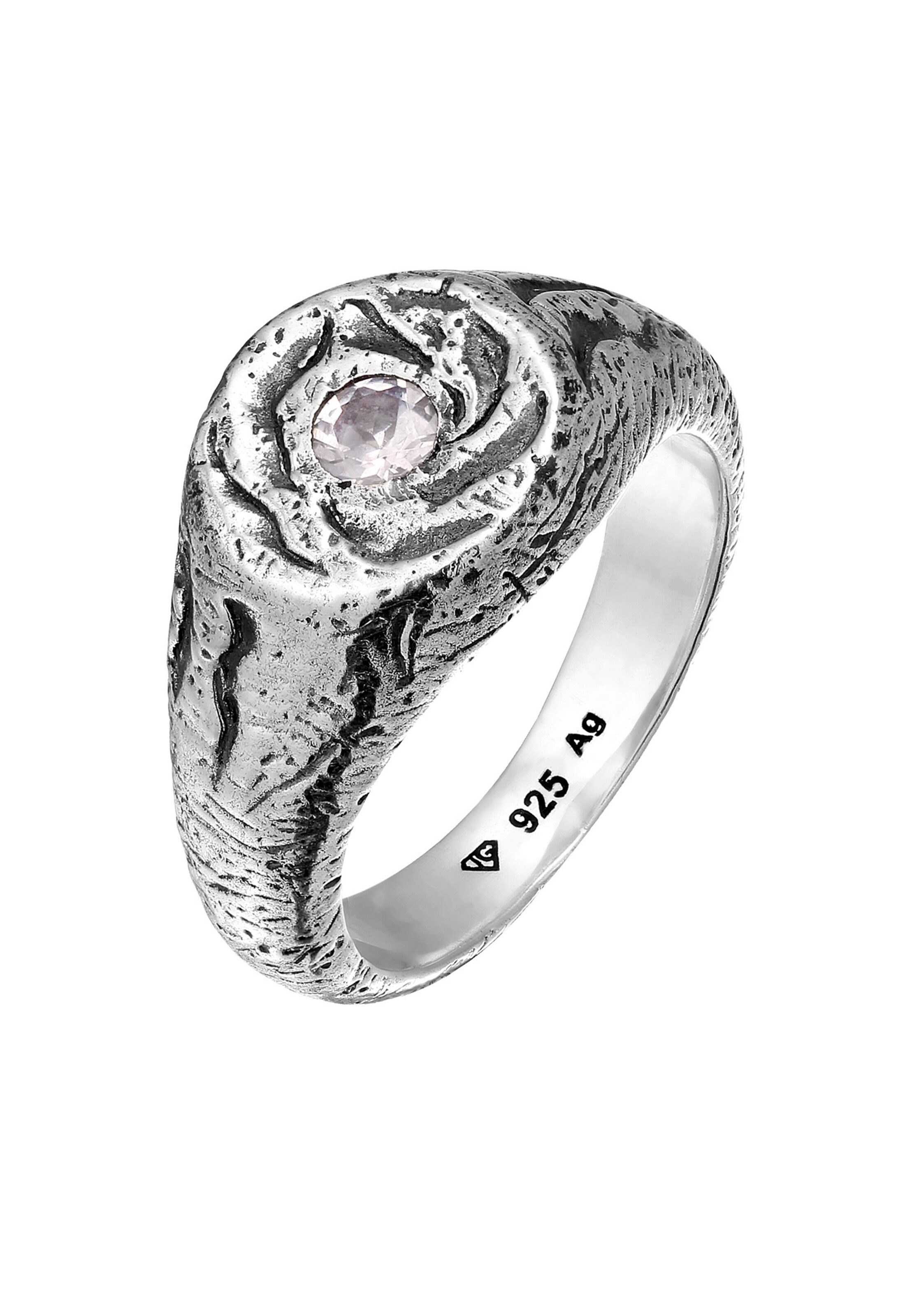 Haze&Glory Siegelring Topas in silber, Produktansicht