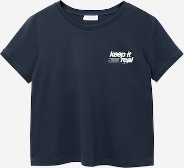 MANGO TEENMajica 'Keep' - plava boja: prednji dio
