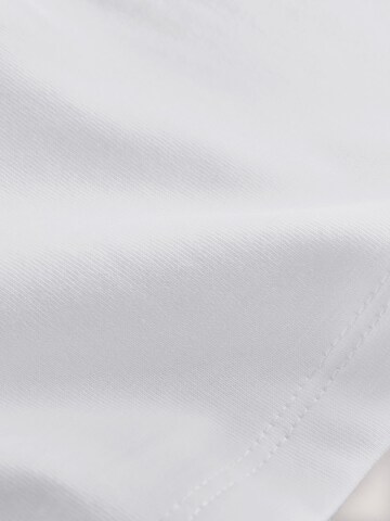 Next Oversized shirt 'Bonjour' in White