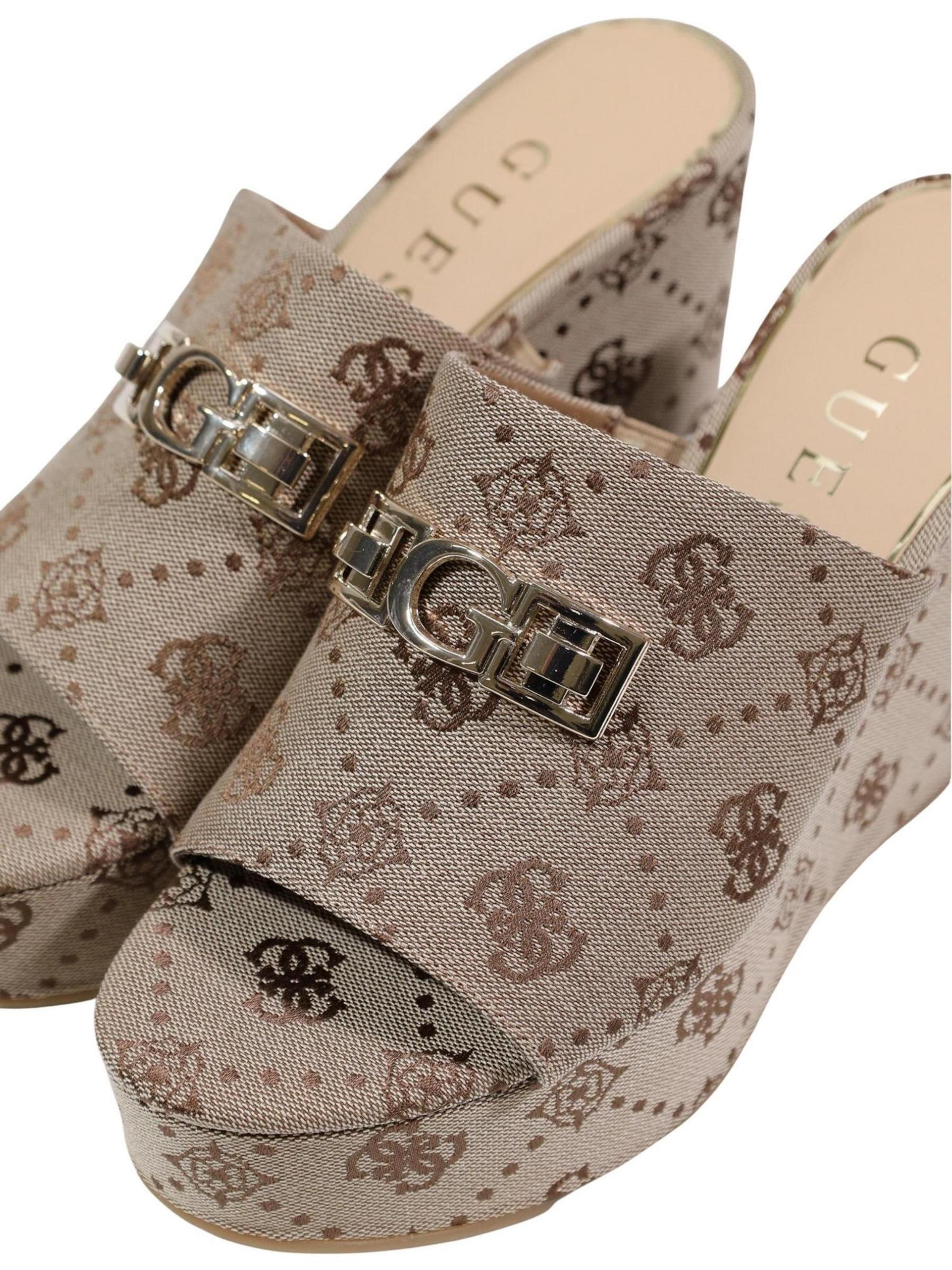 GUESS Muiltjes 'EVENZA FLJEVZ FAL04' in Beige