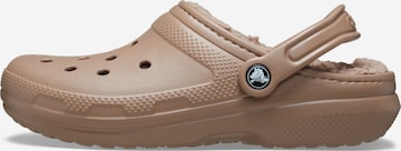 Crocs Puukengät & Crocks-jalkineet 'Classic' värissä ruskea: etupuoli