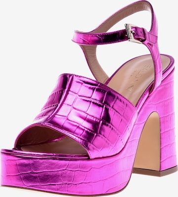 Baldinini Strap Sandals in Pink: front