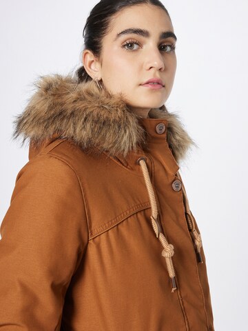 Ragwear Winter Parka 'TAWNY' in Brown