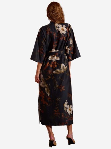 ESSENZA Kimono 'Jula Daffodils Reunited' in Schwarz