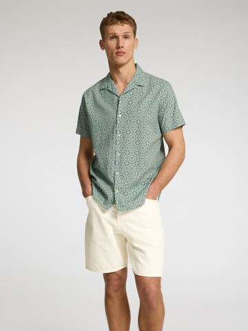 SELECTED Regular Broek 'SLHREG ALEX' in Wit