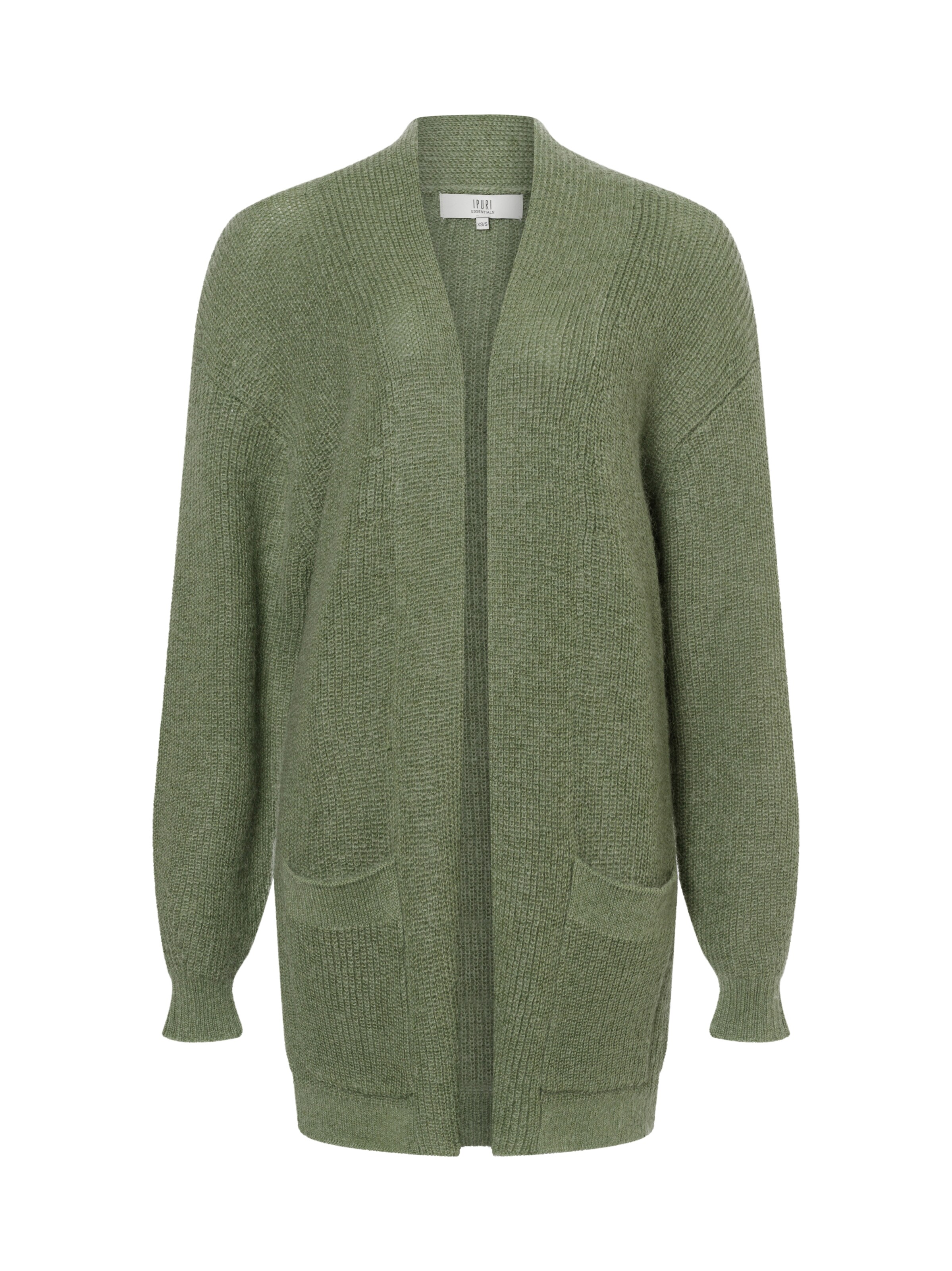 Ipuri Knit cardigan in Green: front
