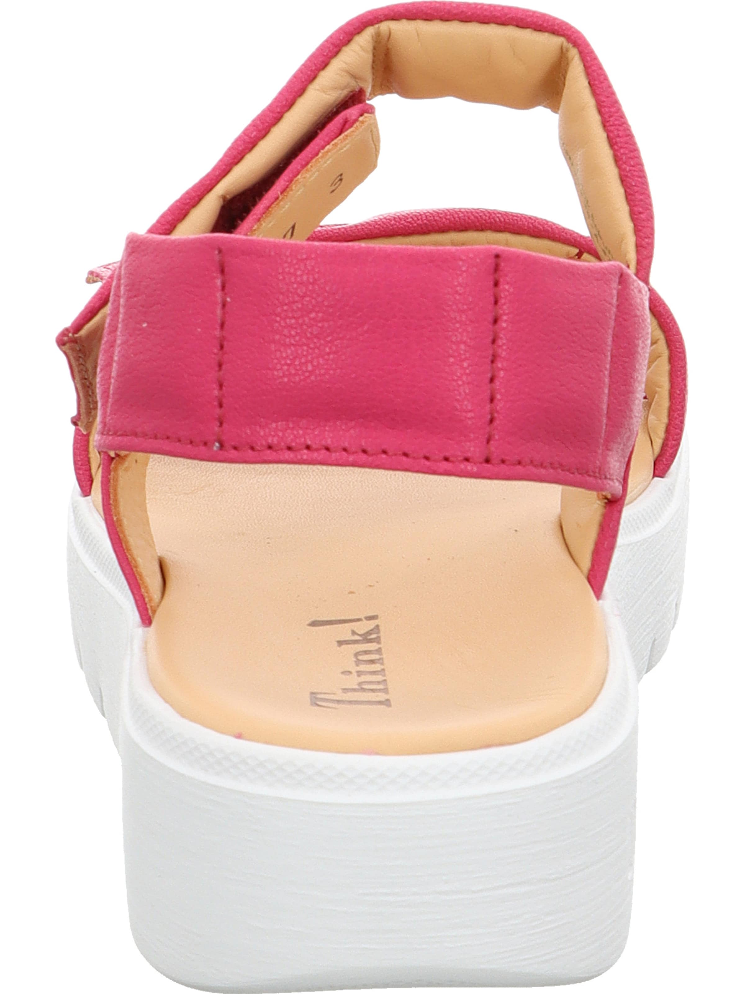 THINK! Strap Sandals 'Sing Light' in Pink