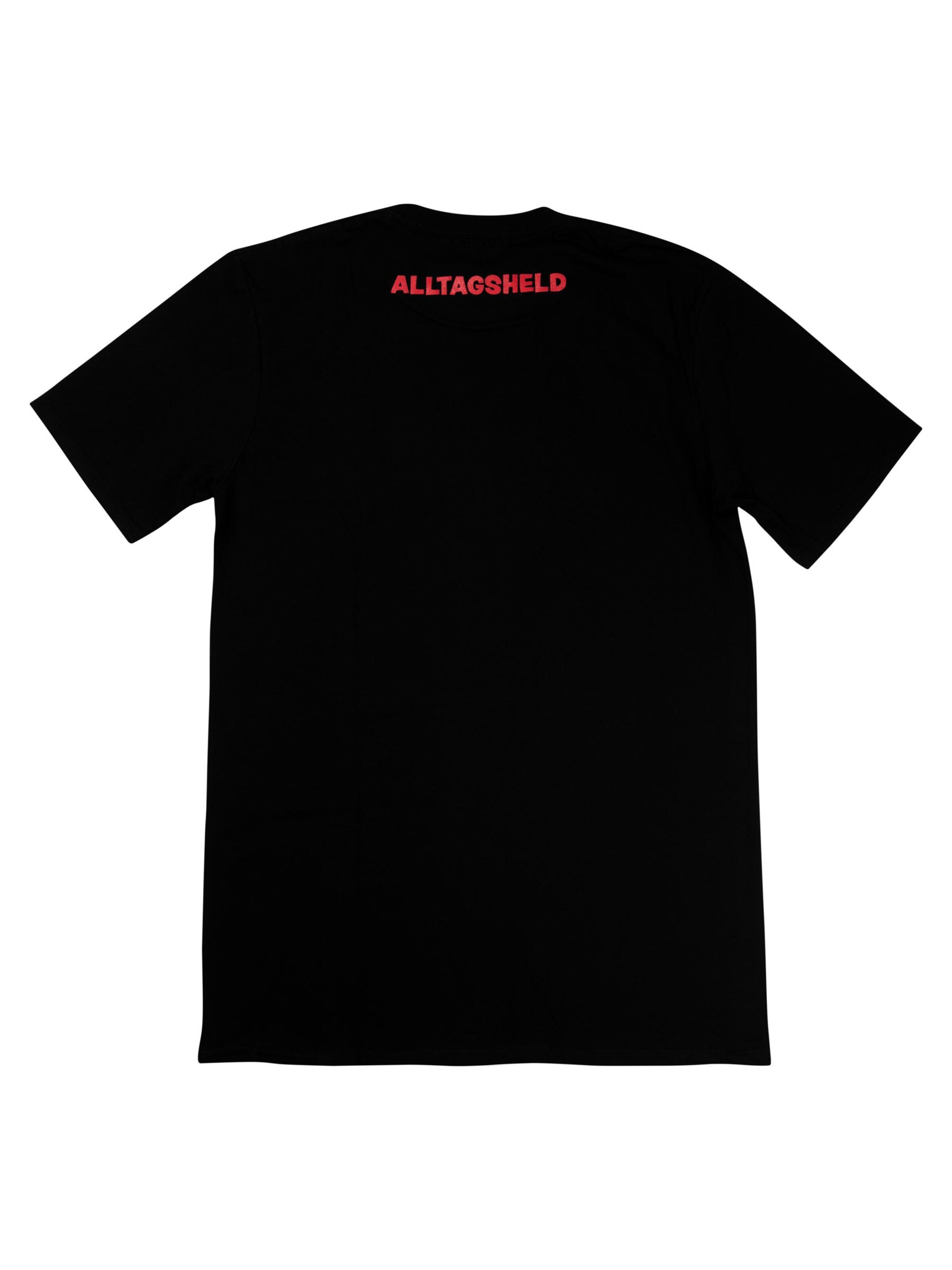 United Labels Shirt 'Bastian Bielendorfer Alltagsheld'‌‌‌ in Schwarz