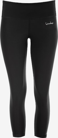 Winshape Скинни Спортивные штаны 'AEL302' в Черный: спереди