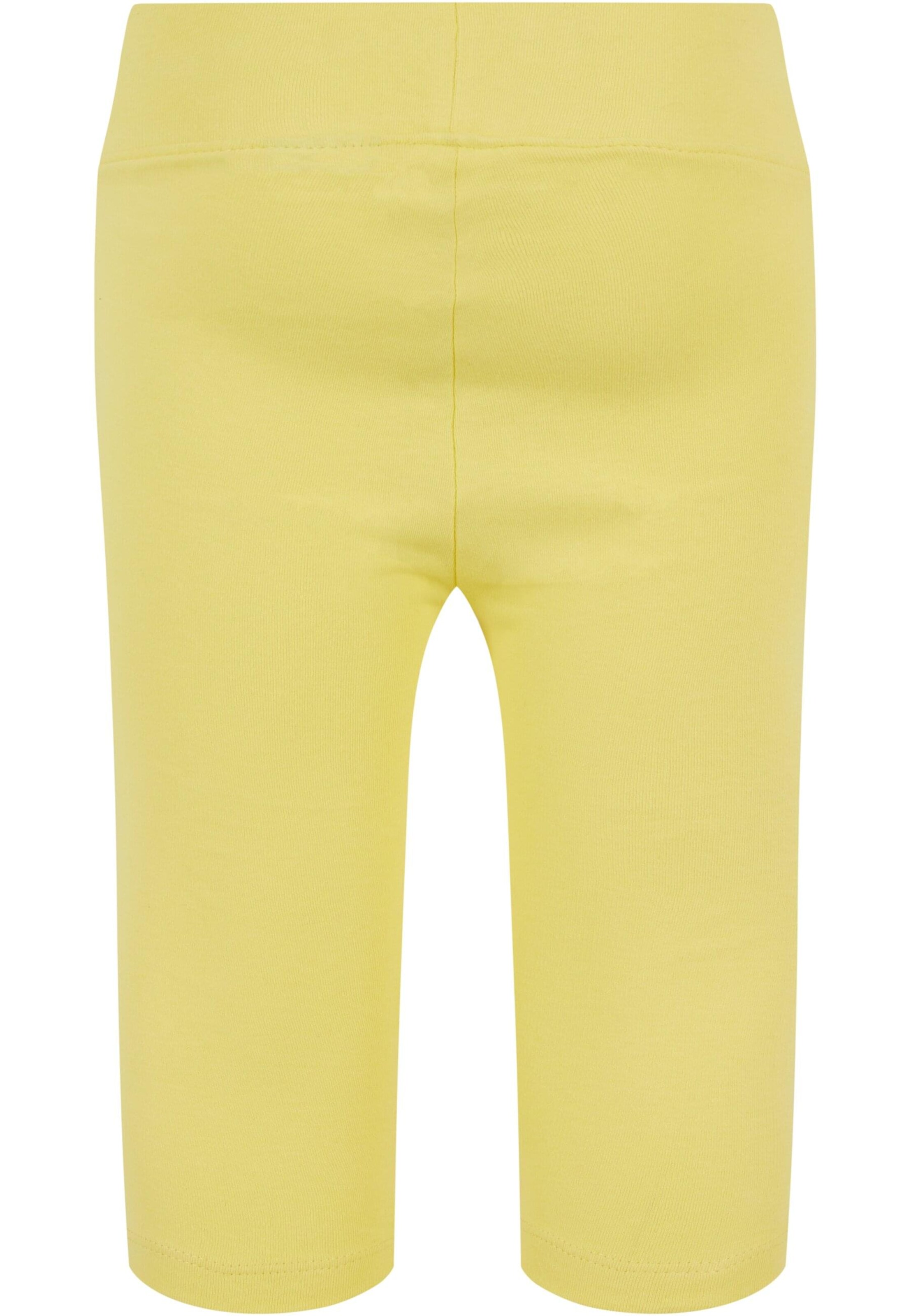 Urban Classics Skinny Leggings i gul