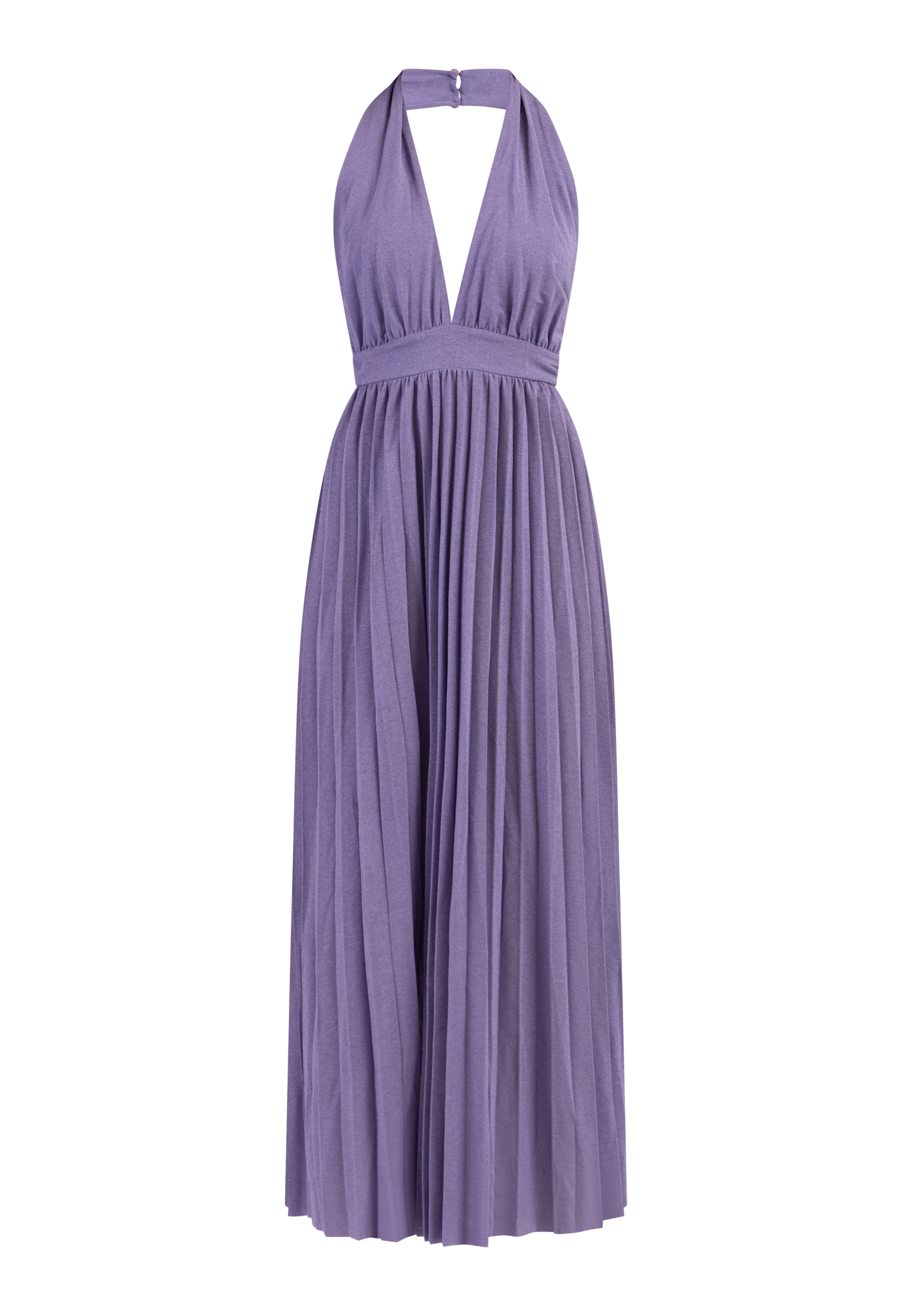 faina Aftonklänning i lila: framsida