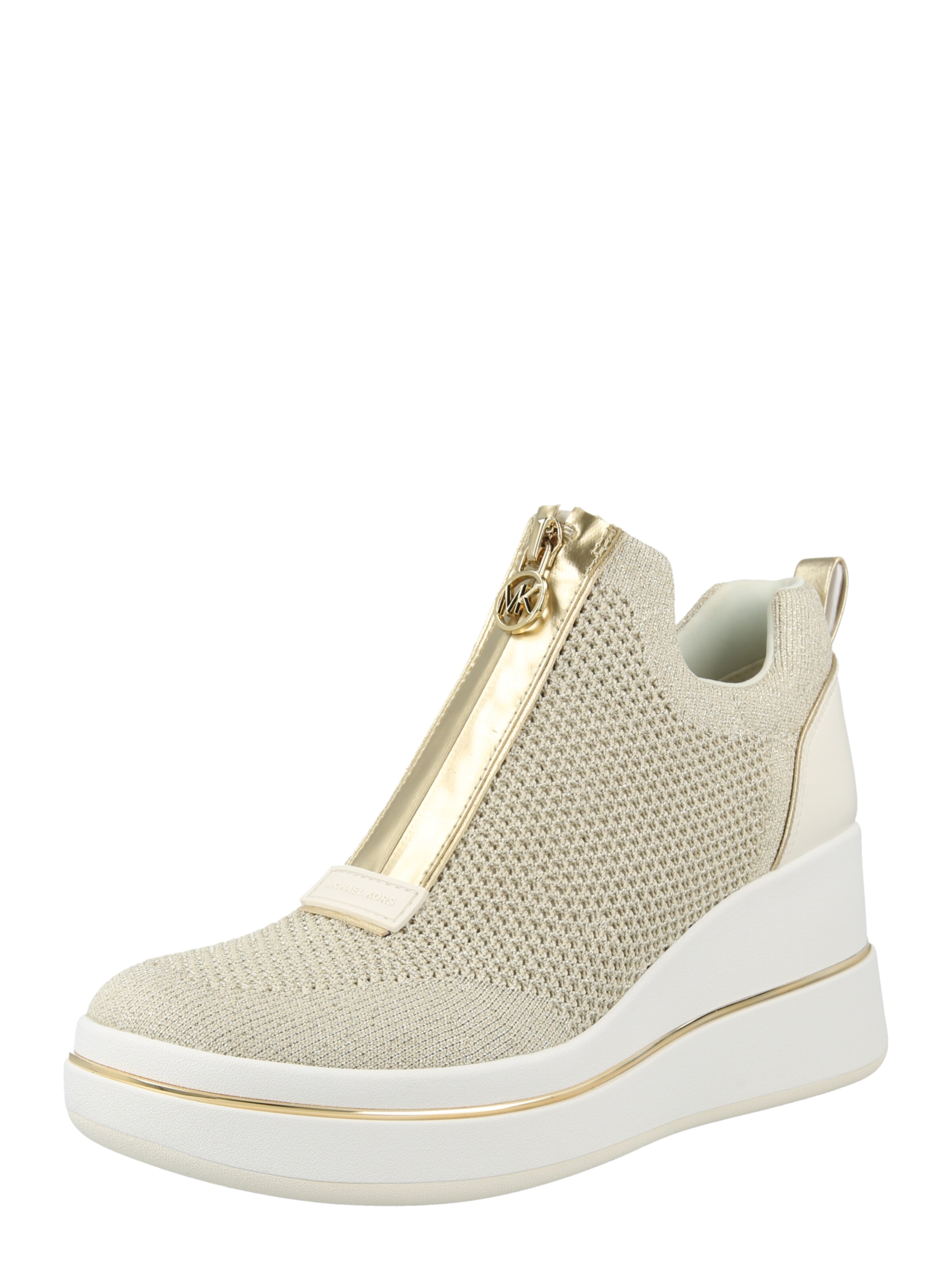 MICHAEL Michael Kors Sneakers hoog 'EMMY' in Goud: voorkant
