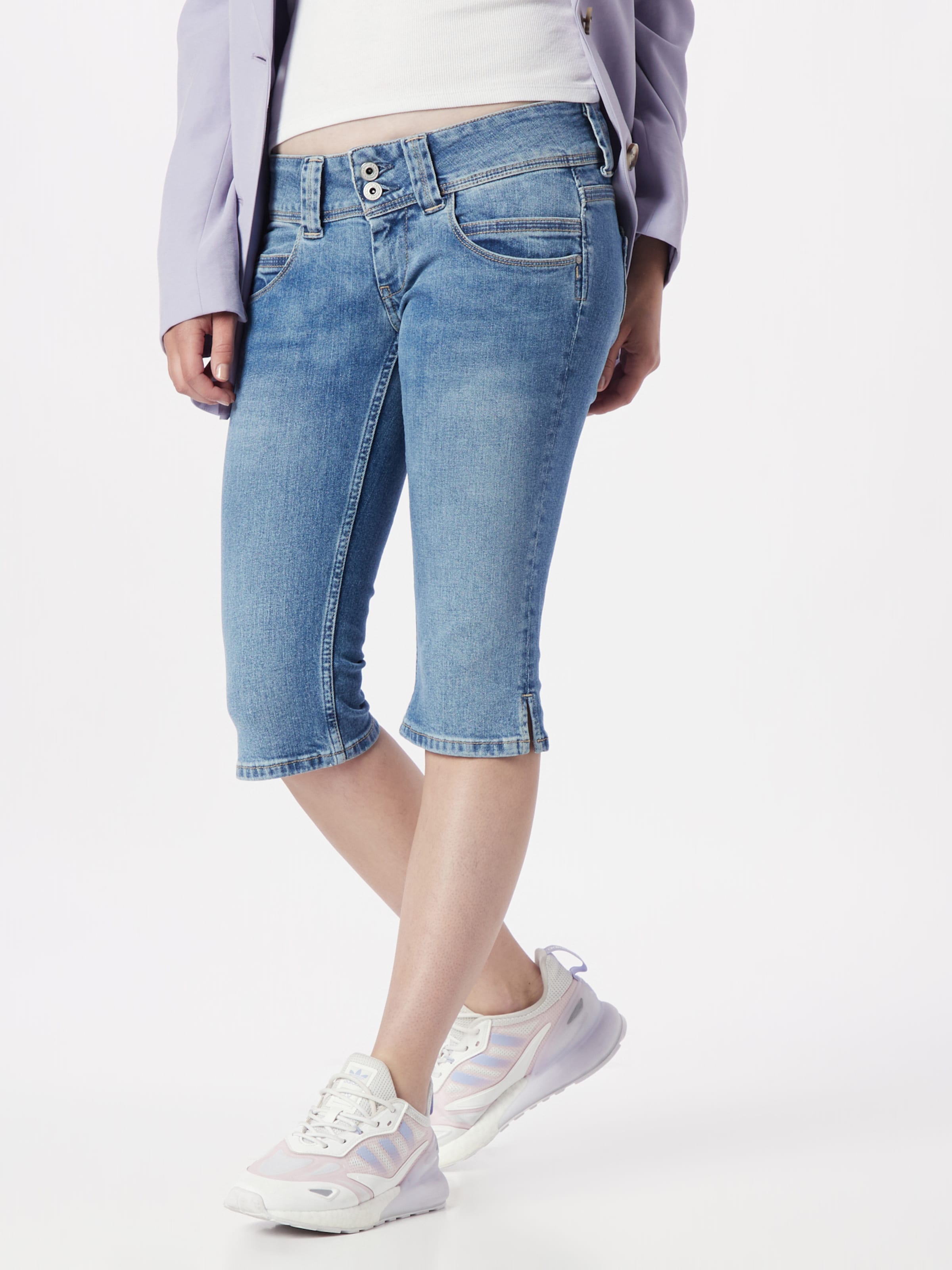 Ladies long denim clearance shorts