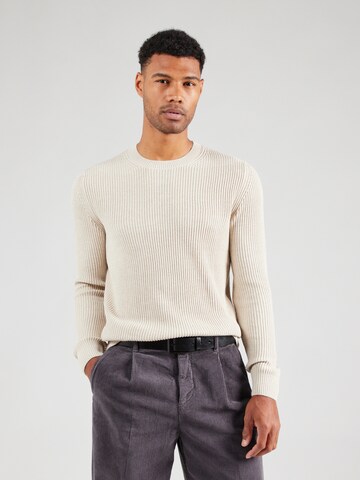 JACK & JONES Pullover 'JPRBLALIAM' i beige: forside