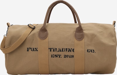 „Weekender“ krepšys 'Silas' iš DAN FOX APPAREL, spalva – šokolado spalva / rusvai žalia / juoda, Prekių apžvalga
