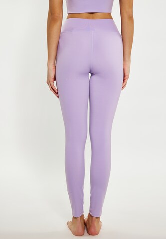 Skinny Pantalon de sport IZIA en violet
