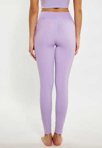 Skinny Pantalon de sport IZIA en violet