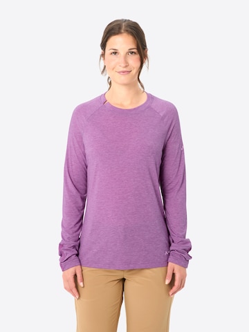 VAUDE Performance Shirt 'Skomer III' in Purple: front