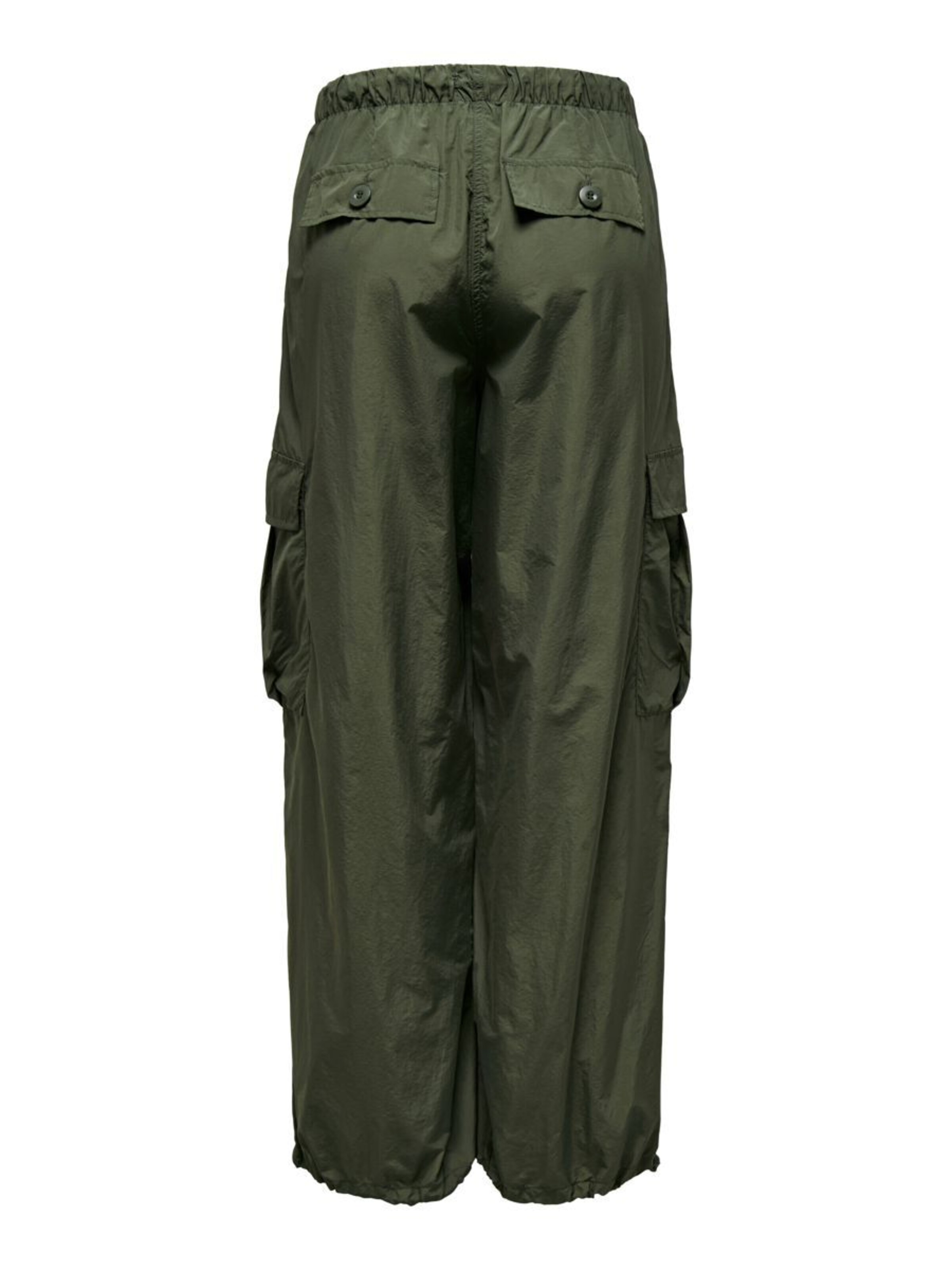 ONLY Wide leg Cargo trousers in Green