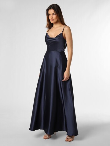 Laona Evening Dress in Blue: front