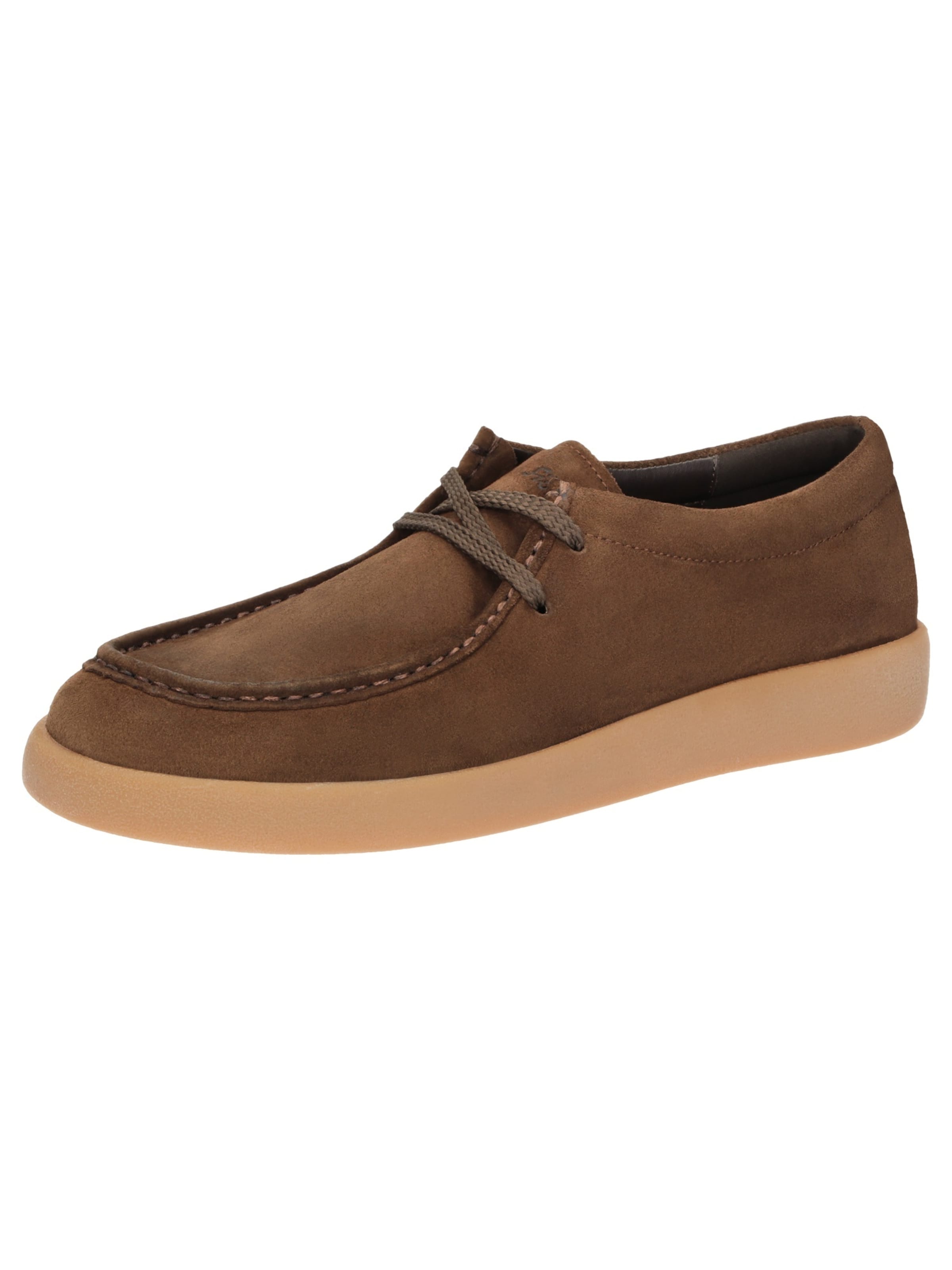SIOUX Schnürschuh ' Grashopper-H-013 ' in Braun: Vorderseite